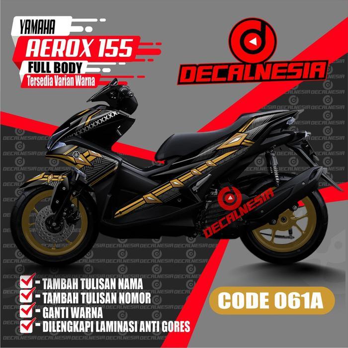 Stiker Decal Aerox 155 Old 2016 2017 2018 2019 Full Body Sticker Motor Yamaha Variasi Aksesoris