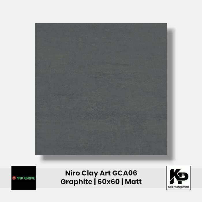 Granit NIRO GRANITE Clay Art GCA06 Graphite 60x60 Cm