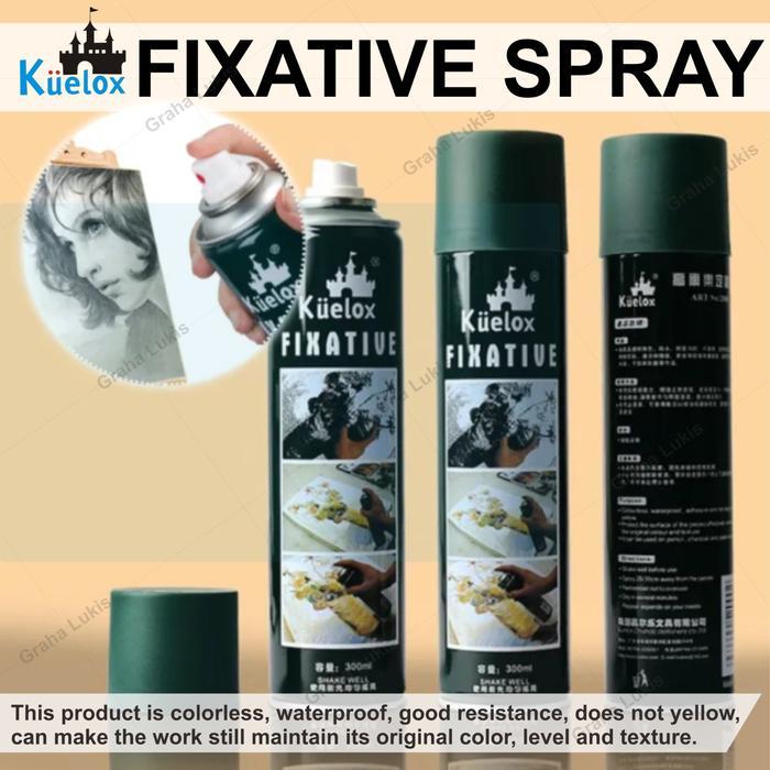 KUELOX FIXATIVE SPRAY 300ML