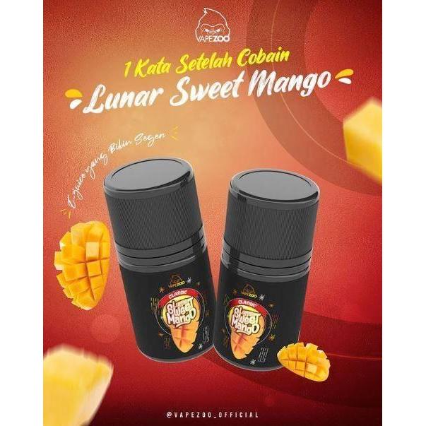 LUNAR SWEET MANGO CLASSIC 60ML 3MG FREEBASE BY VAPEZOO