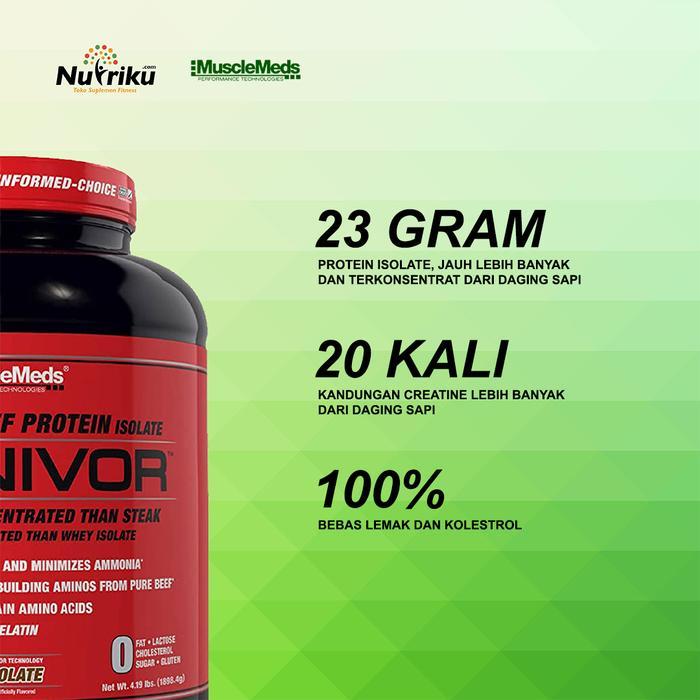 swme- Musclemeds Carnivor Whey Protein 4Lb