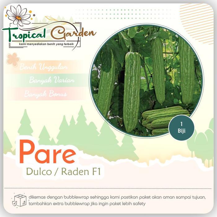 Benih Sayur Pare Hibrida F1 Bibit Sayuran Unggul COD