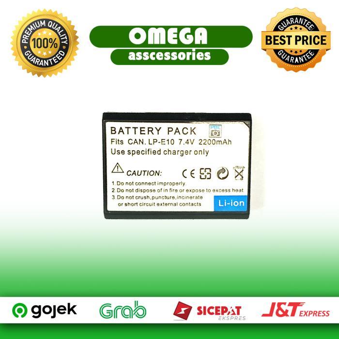 Baterai Canon Lp-E10 / Battery Canon Lp-E10 Original Garansi