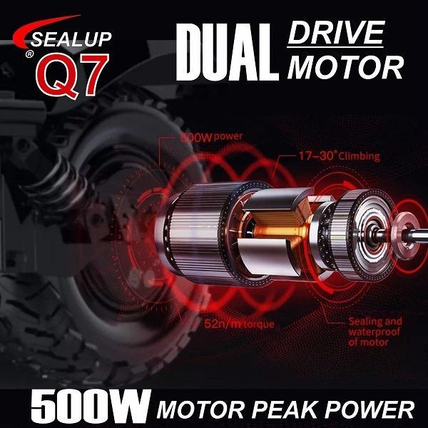 Sealup Q7 Skuter Listrik / Electric Scooter / Skuter Elektrik