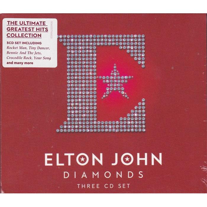 Cd Elton John - Diamonds 3 Cd Import