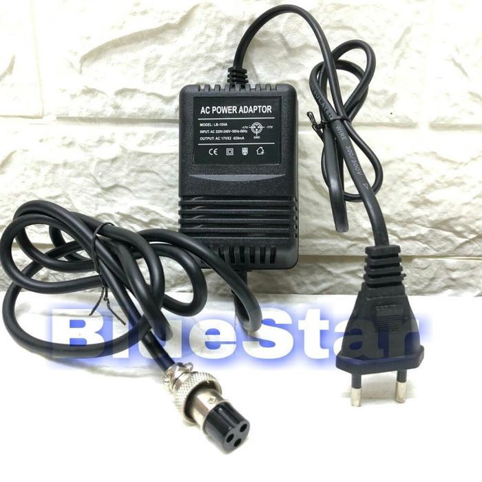 Adaptor Mixer Ashley - Alesis Ax8N Ac 17Vx2 420Ma