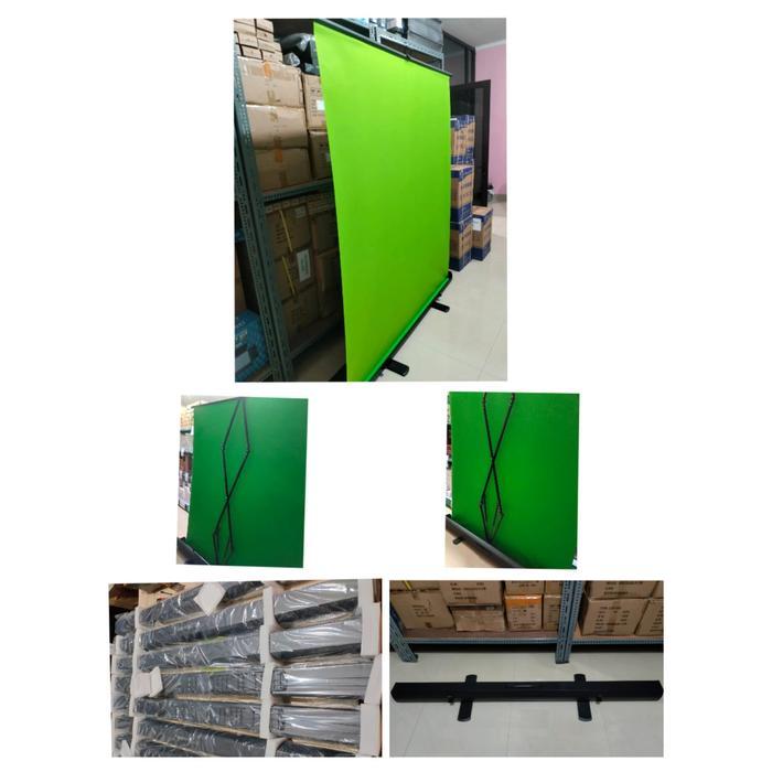 Green Screen Portable Background Roll Up Live Photography Backdrop