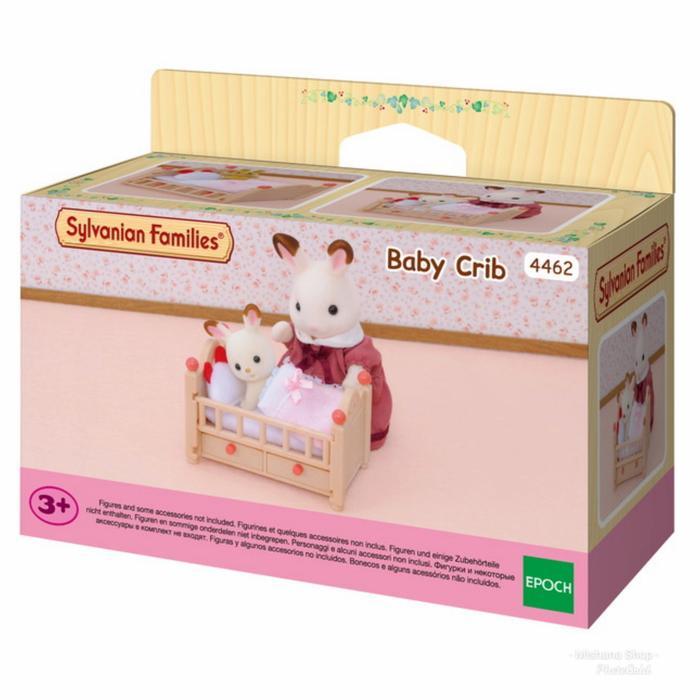 Mainan Boneka Sylvanian Families Baby Crib Ranjang Baby Sylvanian 4462
