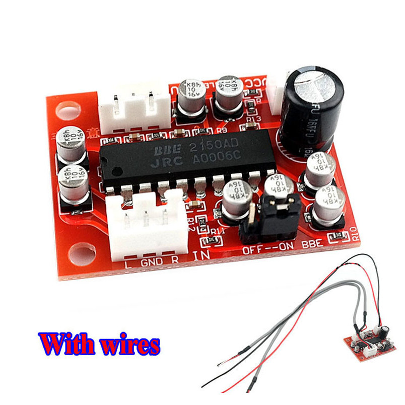 Njm2150 Bbe Tone Board Sound Effect Exciter Improve Treble Bass Amp No Preamplifier Function