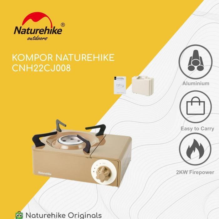 KOMPOR GAS HICOOK MINI CASSETTE PORTABLE CAMPING NATUREHIKE CNH22CJ008