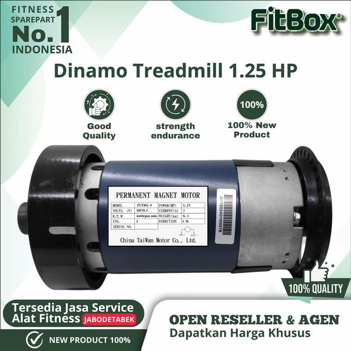 Dinamo Treadmill Motor Dinamo Treadmill DC 1.25hp Sparepart Treadmill