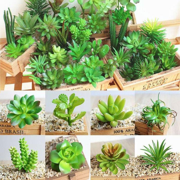 kaktus latex kaktus SUKULEN bunga plastik artificial dekorasi rumah