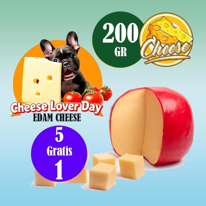 PROMO BUY 5 FREE 1 EDAM CHEESE Picky Eater Dog Food & weight booster
