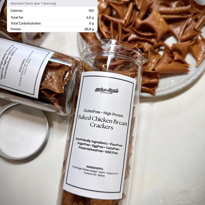 Kripik Dada Ayam Kampung Panggang