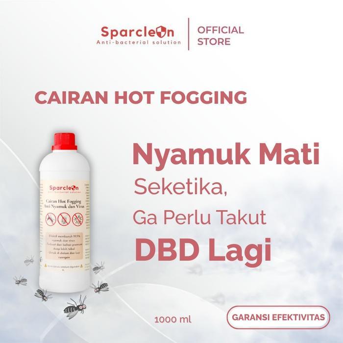 BERKUALITAS SPARCLEAN - Cairan Fogging nyamuk dan virus 1L ( Garansi Efektif )