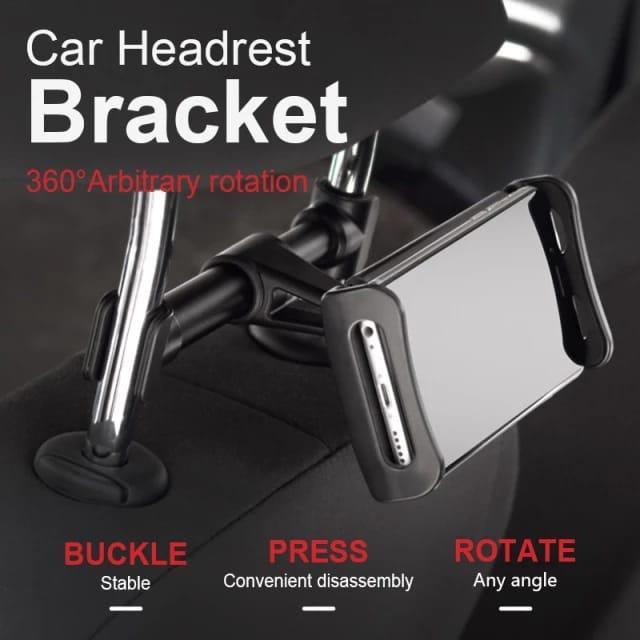 Holder Car Headrest Phone Pegangan Stand HP Ipad Di Belakang Jok Mobil Promo Premium