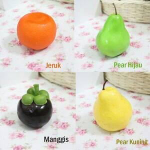 New- buah untuk pajangan jus/buah contoh etalase/buah mainan/buah-buahan