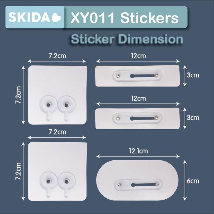 WALL STICKERS FOR XY011 SKIDA RETRACTABLE SAFETY GATE PEREKAT DINDING