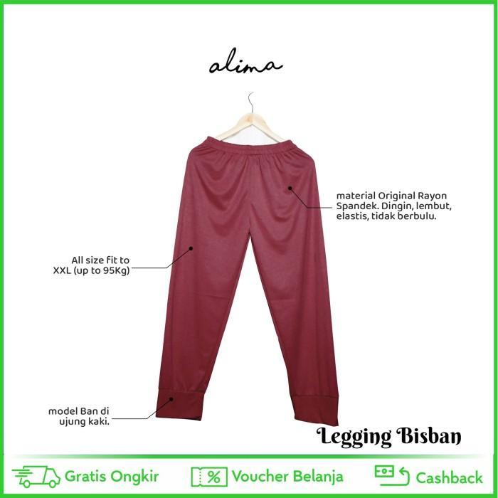 OTWARE- Legging Kaos Celamis Wanita Dewasa Muslimah Bisban By Alima Indonesia
