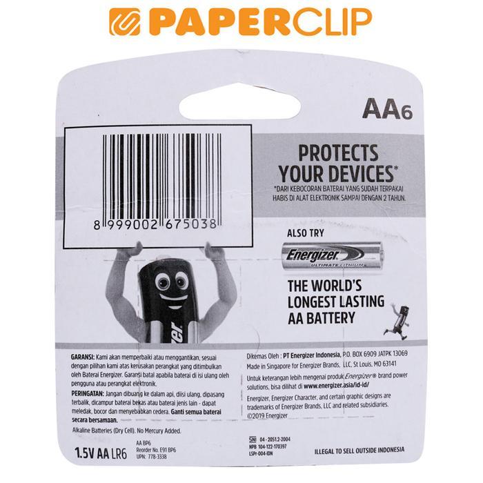 Battery Energizer E91-Bp6 Aa