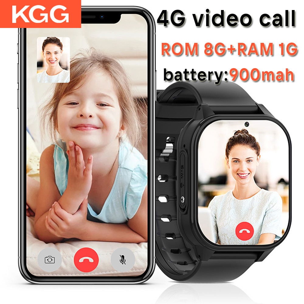 4G Kids Smart Watch with 8GB+1GB Video Call Phone Watch SOS  Call Back Monitor Waterproof Children G