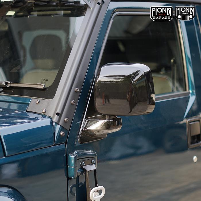 ASLI Cover Spion BAIC BJ40 Plus MIRROR COVER BLACK Aksess BAIC BJ40 Plus Pelindung Spion Baic BJ40