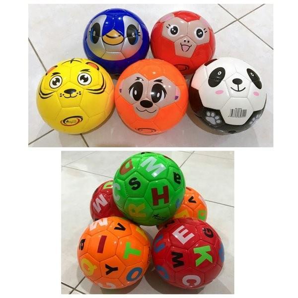 BOLA KAKI SIZE 2 - BOLA MAINAN ANAK SKALO BANYAK MOTIF GAMBAR