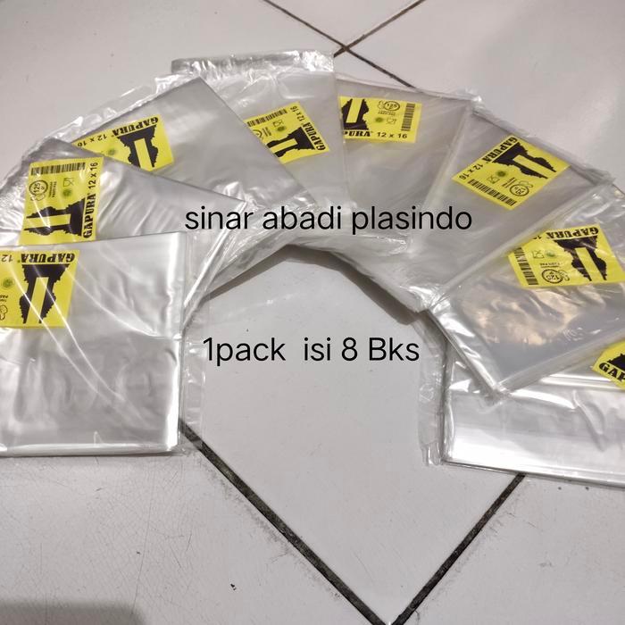 Plastik Pp Bening Ukuran 12X16,Kantong Plastik Bening