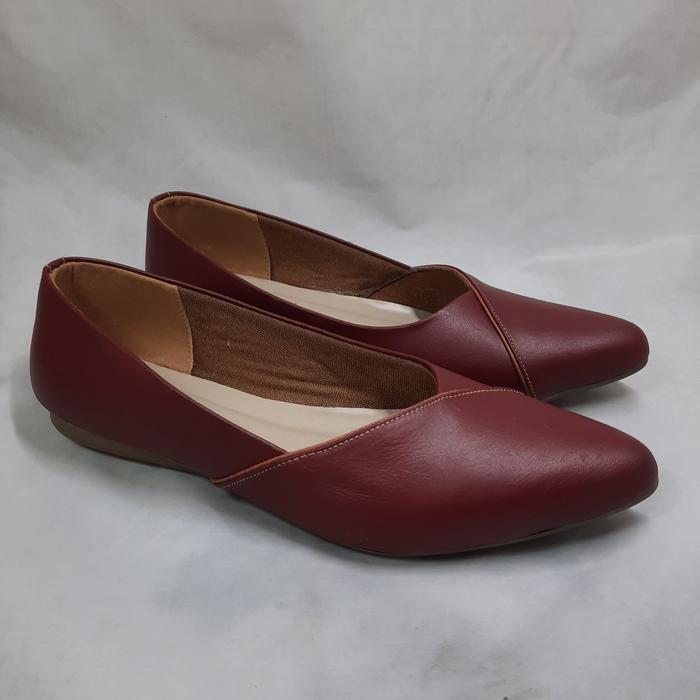 Sepatu Casual Wanita Slip On Kulit Asli Kickers Pita