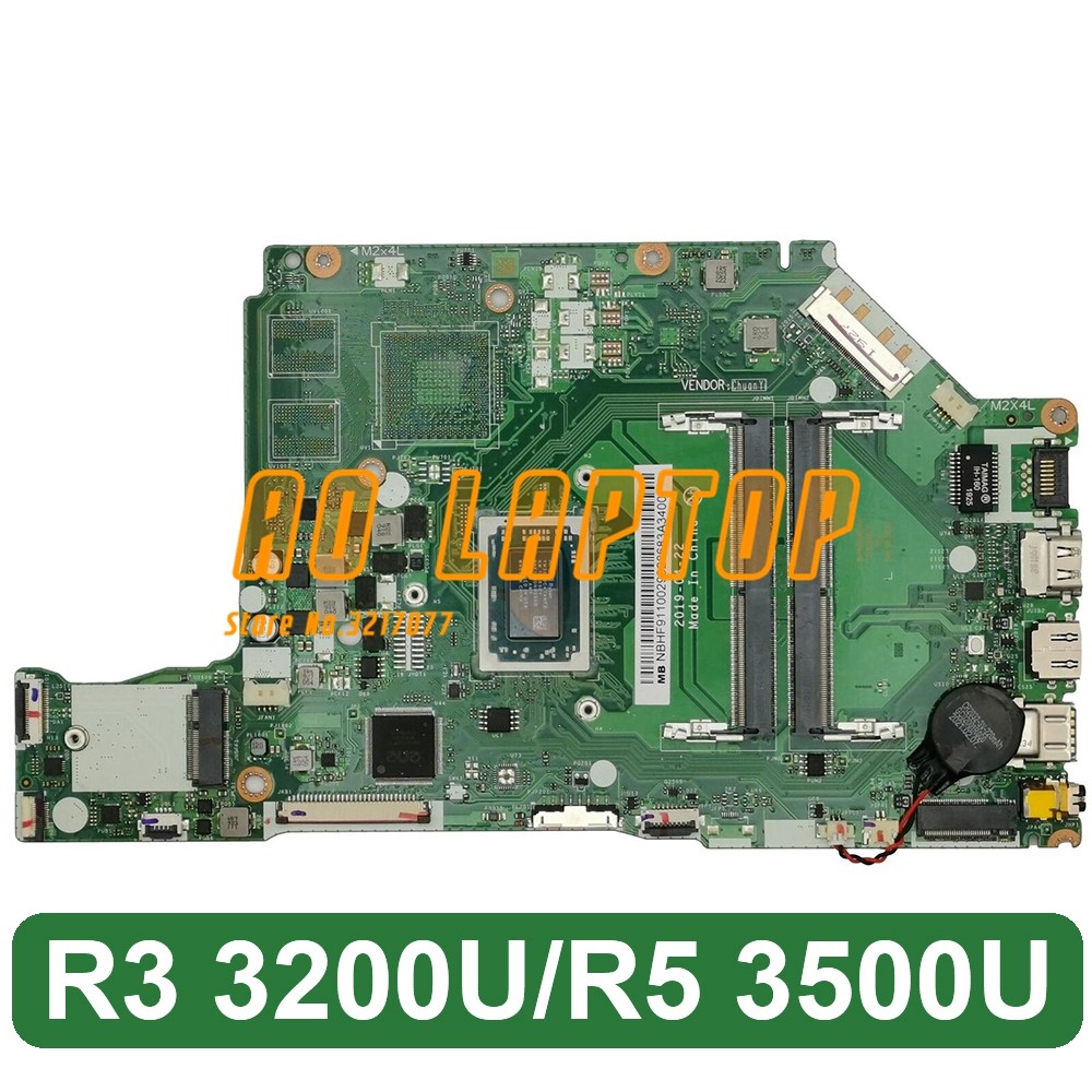 For Acer Aspire 5 A515-43 Laptop Pc Motherboard Nbhf911001 Nbhf911002 Eh5Lp La-H801P With Ryzen 3