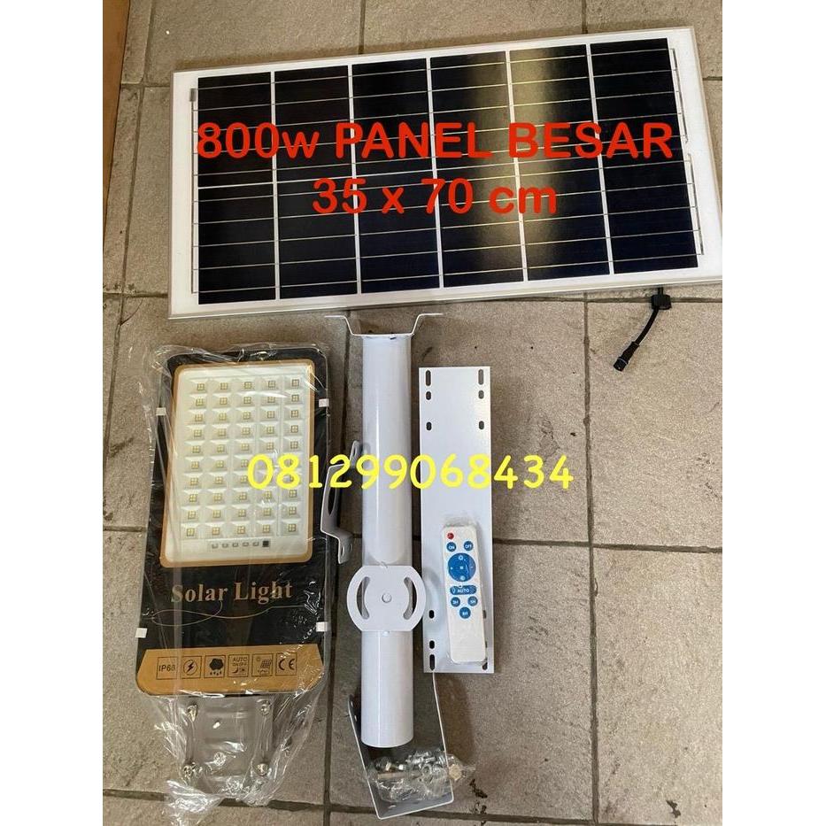 lampu pju solar cell 800 watt 800 w lampu jalan solar panel 800w