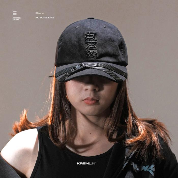 Hot Kremlin Topi Tactical Polo Cap Black Hat - Void