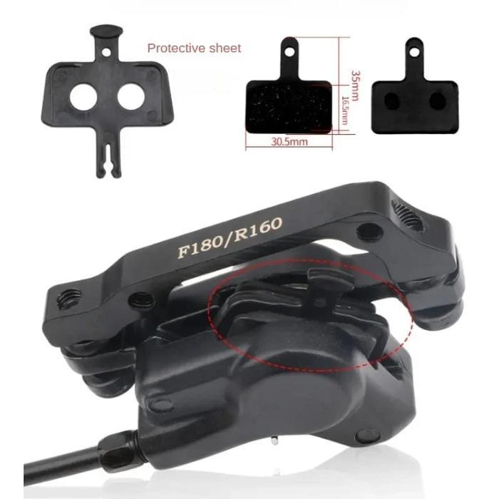 Meroca Hd-800 Brakeset Brake Set Rem Cakram Hidrolis Sepeda Disc Brake Hydraulic Sepeda Mtb