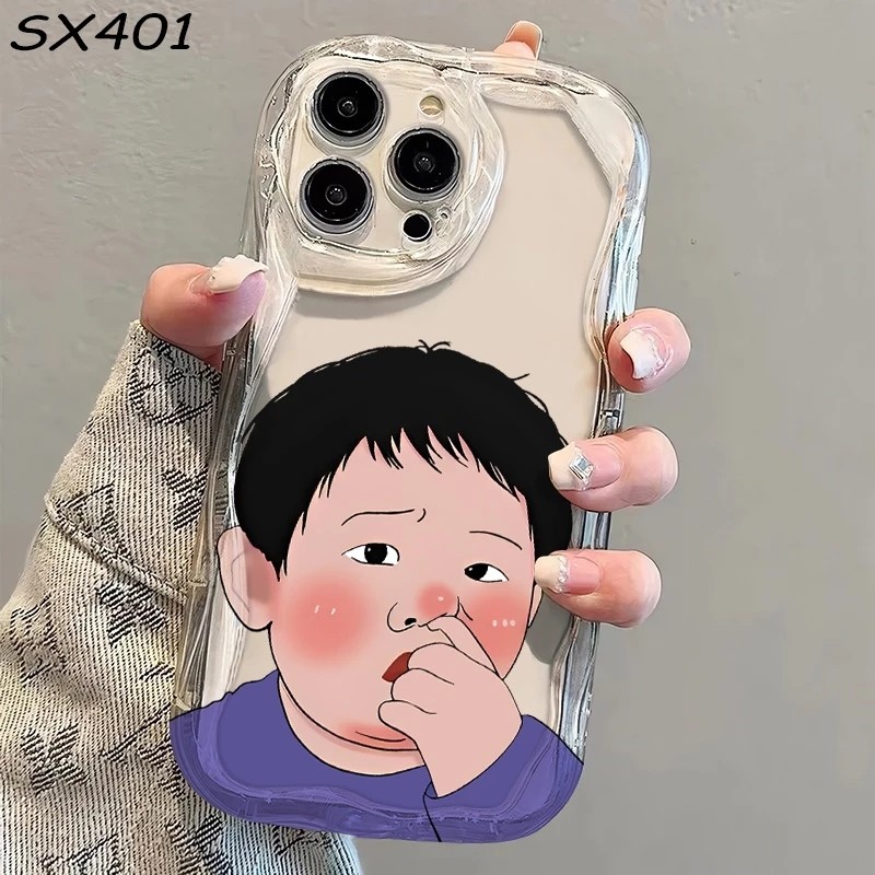 SOFT CUTE CLEAR GELOMBANG CASE REALME C75 C75X NOTE 60 A1K C30S C25Y C11 2021 C25 CASING KACA BERMOT