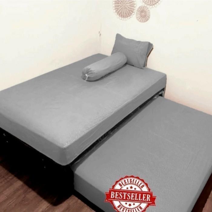 Sprei Bed Sorong / Sprei 2 in 1 Ready Aneka Ukuran Bahan Katun Micro