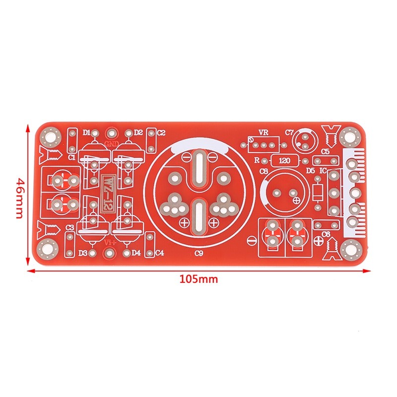 Diy Low Power Supply Pcb Lt1083, Lt1084, Lt1085, Lm317, Lm338 Adjustable Voltage Regulators