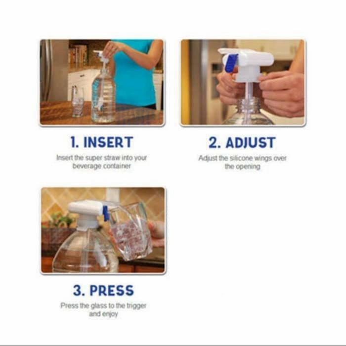 KRAN DISPENSER ANAK OTOMATIS KERAN POMPA GALON BOTOL AIR MINUM