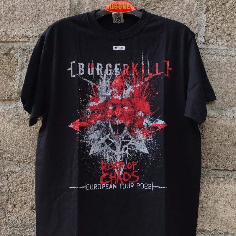 T-shirt BURGERKILL - ROAR OF CHAOS TOUR EUROPE 2022 Unisex (S-3XL)