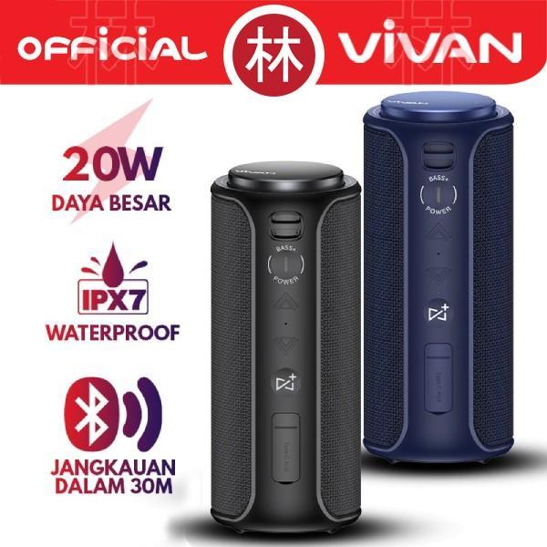 Vivan Vs30 Wireless Bluetooth Speaker Ultra Bass+ 20W Waterproof Ipx7