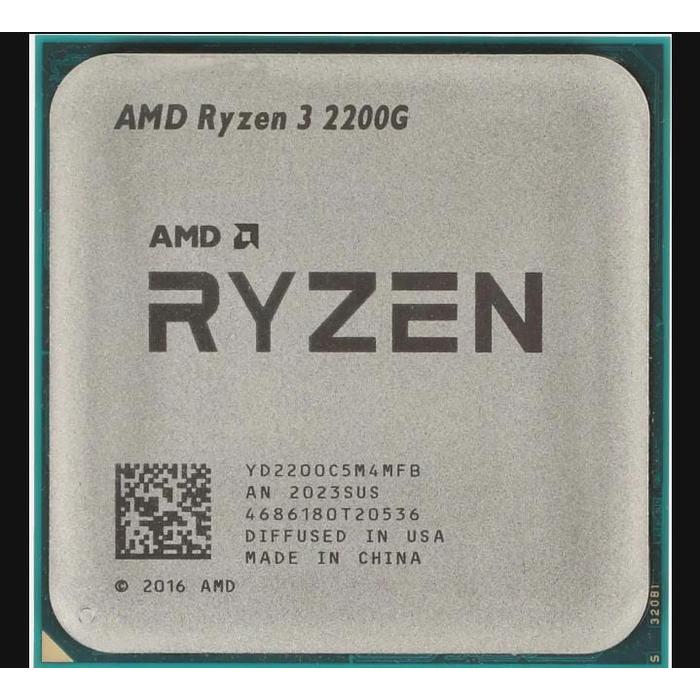 PROCESSOR AMD RYZEN 3 2200G TRAY SOCKET AM4