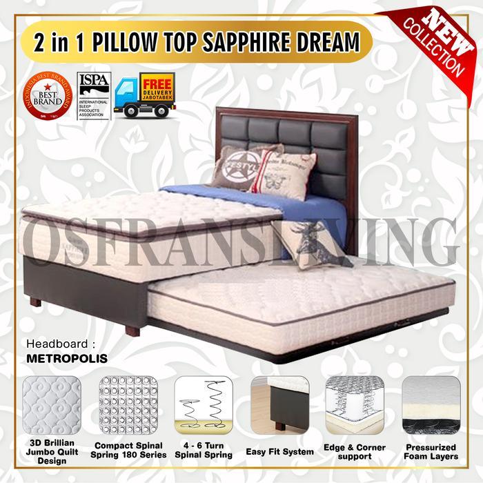 Guhdo Sapphire Dream 2 In 1 - 160X200 - Fullset Metropolis