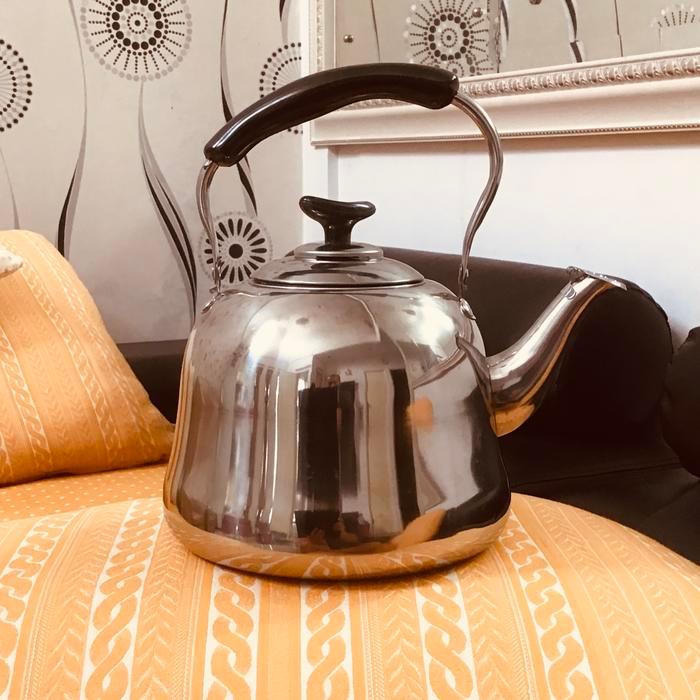 Ketel bunyi /teko bunyi/ceret/masak air Stainless 3 liter