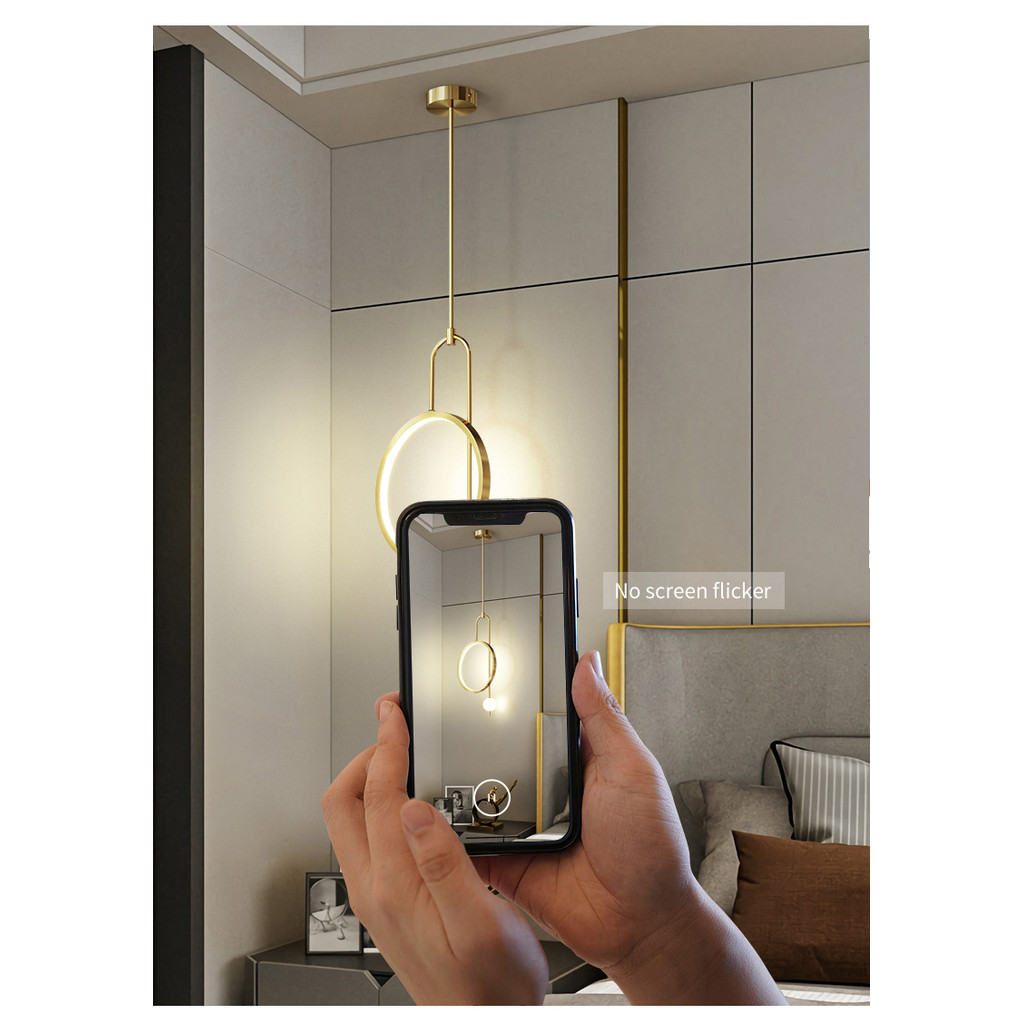 Fss Modern Round Ring Led Pendant Lights Indoor Home Decoration