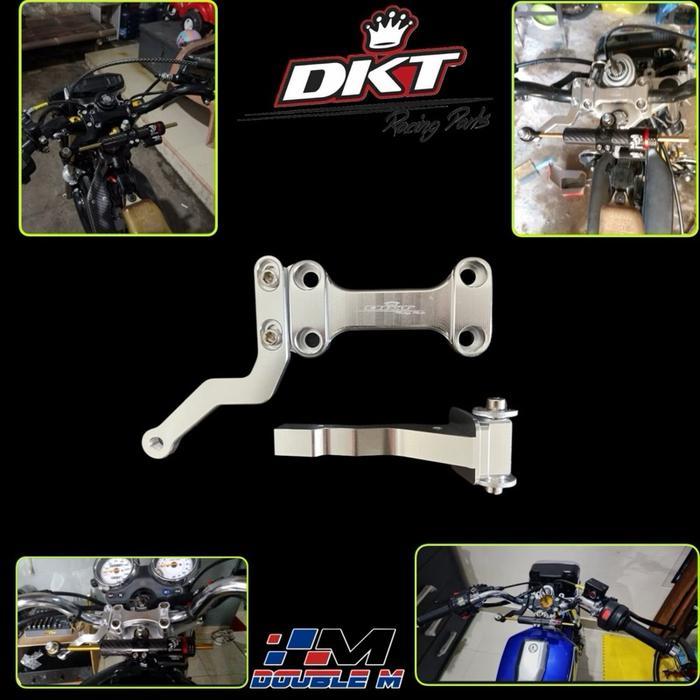 Breket Bracket Stabilizer Stabiliser Stang Steering Damper Yamaha RX King DKT