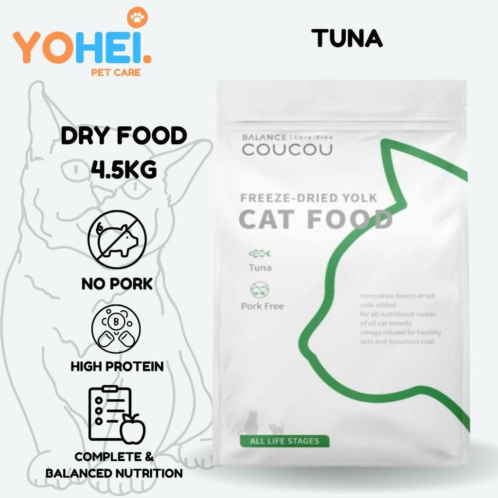 COUCOU Tuna Cat Food All Life Stages Freshpack 4.5kg