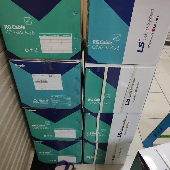 Ls Cable Coaxial Rg6 / Cctv Coaxial Rg6