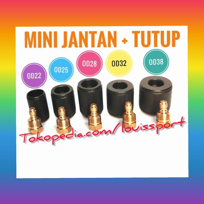 2zxv- Kupler Mini Jantan Od25 / Od28 / Od32 - Kupler Jantan Mini