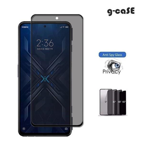 Stok Baru g-caSE Tempered Glass Privacy Anti Spy FOR BLACK SHARK 4 4S 4PRO PRO S INTIP