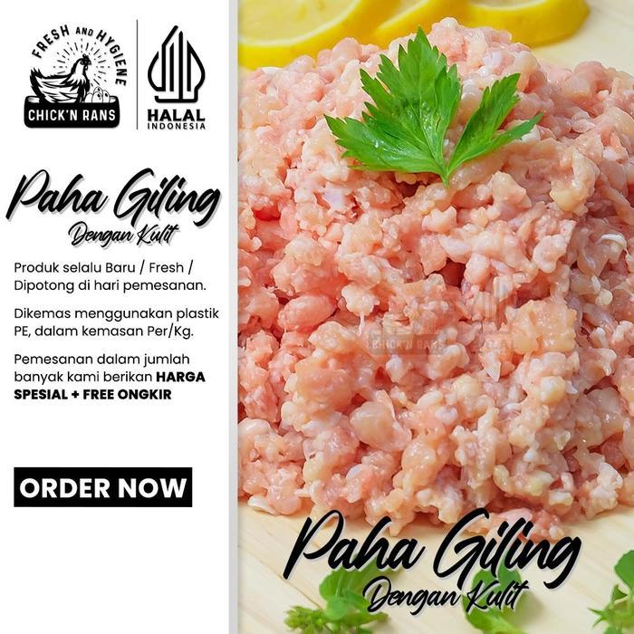 News Daging Ayam Giling Paha (Dengan Kulit)