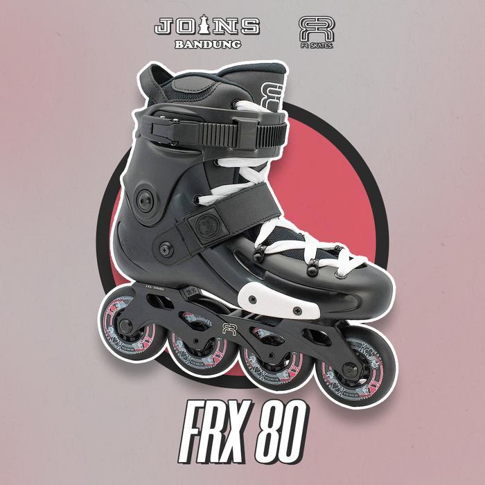 SEPATU RODA INLINE SKATE FRX 80 BLACK